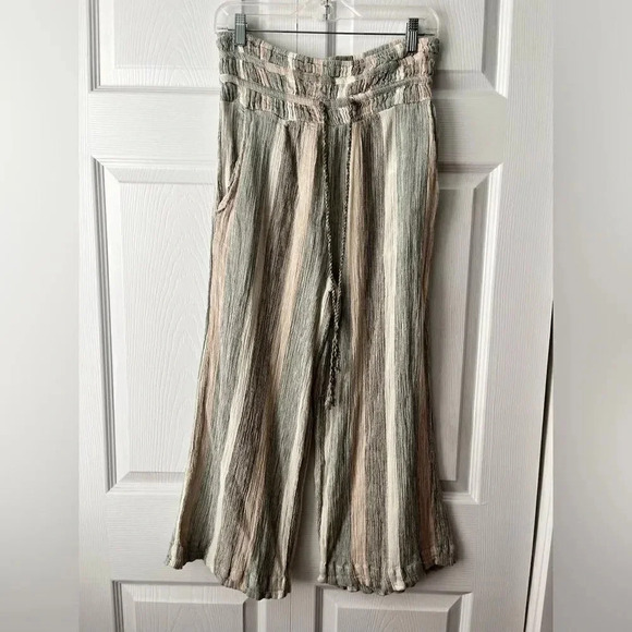 Free People Hamilton Wide Leg Pants Size Med - Picture 3 of 10